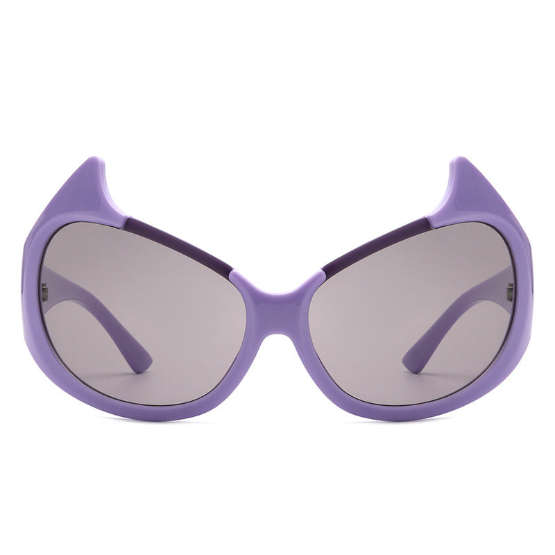 Wholesale PC Little Devil Cat Eye Y2K Sunglasses